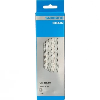 Цепь SHIMANO NX10, 1 скорость, 114 звеньев, 1/2X1/8