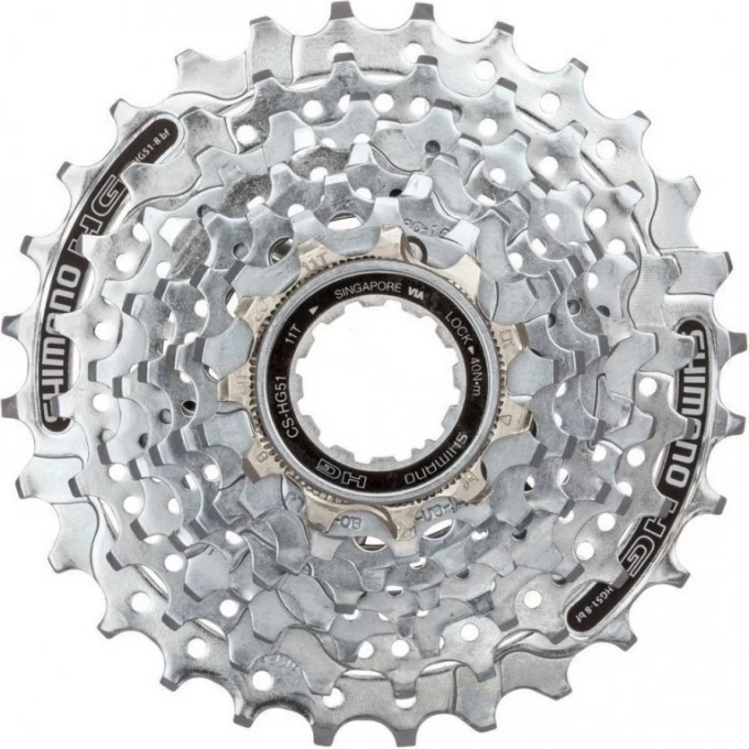 Кассета SHIMANO ALIVIO HG51, 8 скоростей, 11-32 ECSHG518132 Кассета SHIMANO ALIVIO HG51, 8 скоростей, 11-32 ECSHG518132