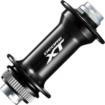 Втулка передняя SHIMANO DEORE XT, M8010, 36 отверстий, без оси 15 мм, C.LOCK, OLD: 100 мм