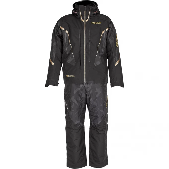 Костюм утеплённый SHIMANO NEXUS RB-119T Gore-Tex rock black, размер XL 59YRB119T39