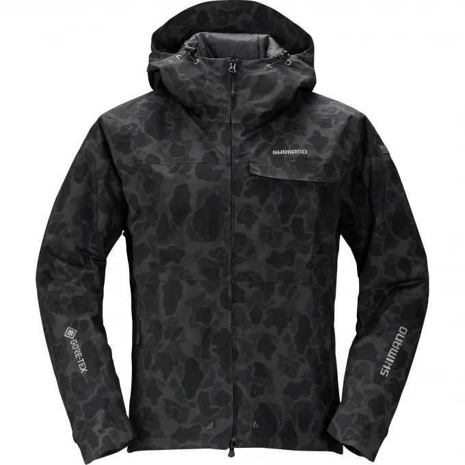 Куртка утеплённая SHIMANO RB-01JS GORE-TEX черный камуфляж 2XL 59YRB01JS6A Куртка утеплённая SHIMANO RB-01JS GORE-TEX черный камуфляж 2XL 59YRB01JS6A