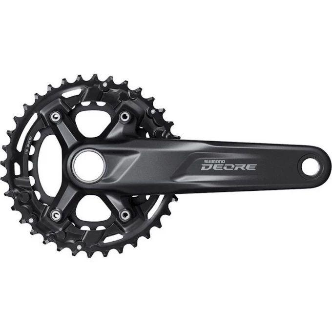 Система SHIMANO DEORE M5100-2, для 2x11 скоростей, 175мм, интегрированный вал, 36-26T без каретки, для CL:48,8мм EFCM51002EX66 Система SHIMANO DEORE M5100-2, для 2x11 скоростей, 175мм, интегрированный вал, 36-26T без каретки, для CL:48,8мм EFCM51002EX66