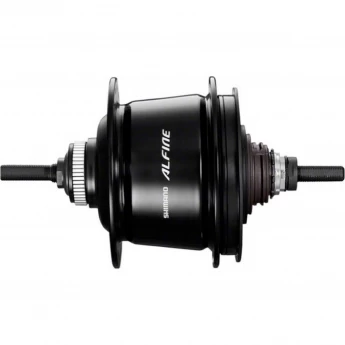 Втулка планетарная SHIMANO ALFINE, S7001, 32 ОТВ, 8СК, C.LOCK, 135X187ММ, ЦВ. ЧЕРНЫЙ, ISGS70018BL