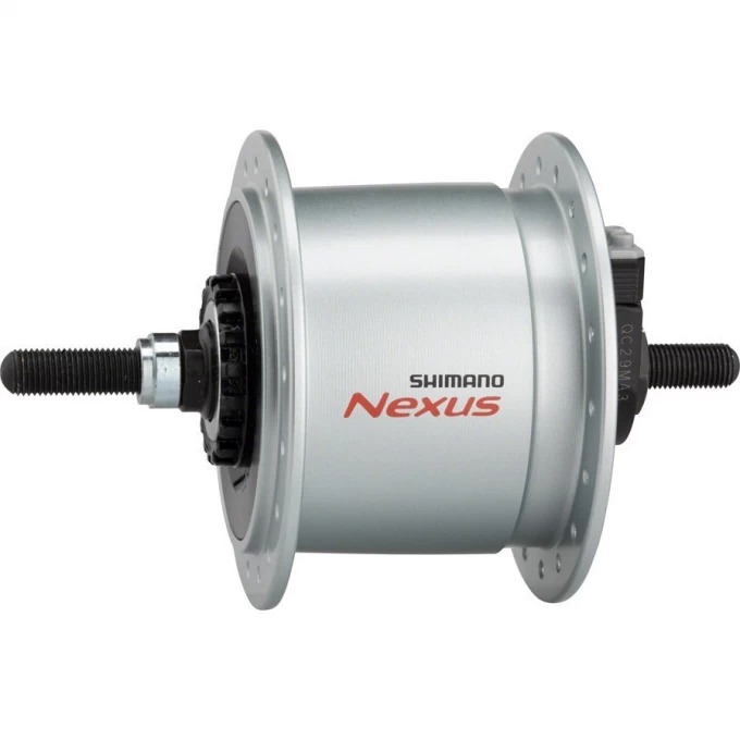 Втулка SHIMANO C6000, динамо, 36 отверстия, 6V-2.4W, под роллер, без гаек и шайб, ADHC60003RNDNS Втулка SHIMANO C6000, динамо, 36 отверстия, 6V-2.4W, под роллер, без гаек и шайб, ADHC60003RNDNS